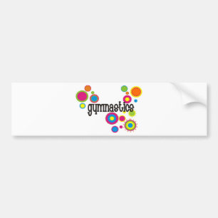 Autocollant De Voiture Pois frais de gymnastique
