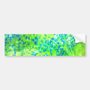 Autocollant De Voiture "Poissons de dauphin" - Mahi Mahi par PatternWear©