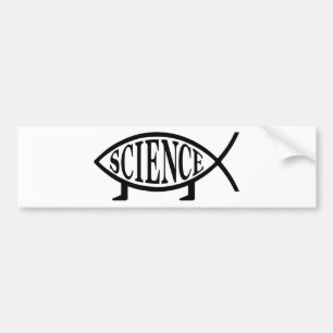 Autocollant De Voiture Poissons de la Science