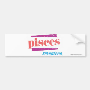 Autocollant De Voiture Poissons LtPink