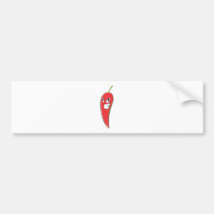 Autocollant De Voiture Poivre de piment rouge chaud et épicé