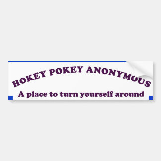 AUTOCOLLANT DE VOITURE POKEY À L'EAU DE ROSE ANONYME
