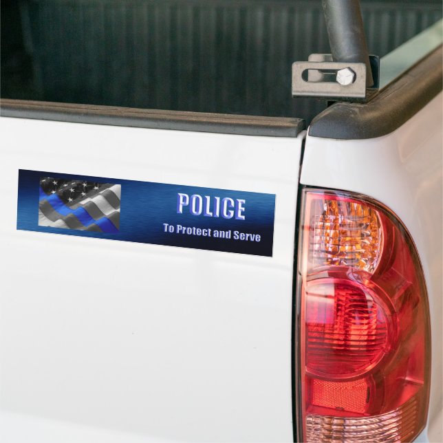 Autocollant De Voiture Police (Sur camion)