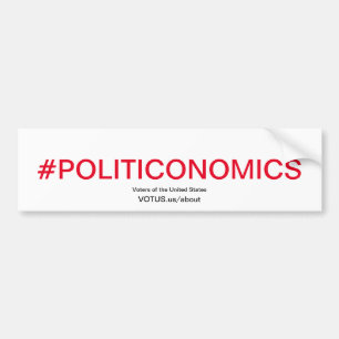 Autocollant De Voiture Politique économique