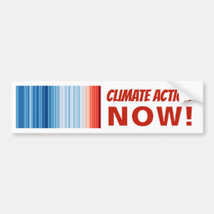 Autocollant De Voiture Pollution par le réchauffement climatique