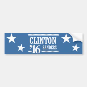 Autocollant De Voiture Ponceuses 2016 de Clinton