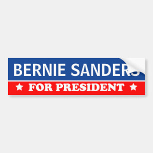 Autocollant De Voiture Ponceuses de Bernie pour le président 2016