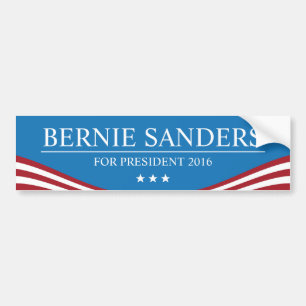 Autocollant De Voiture Ponceuses de Bernie pour le président 2016 moderne