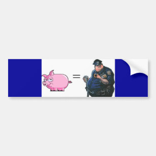 Autocollant De Voiture Porc = cannette de fil