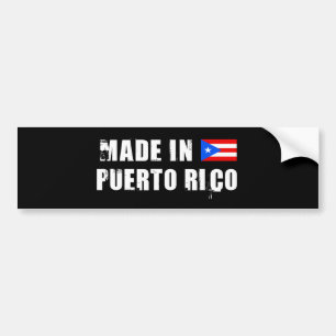 AUTOCOLLANT DE VOITURE PORTO RICO