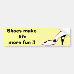 Autocollant De Voiture Pour les femelles qui aiment des chaussures