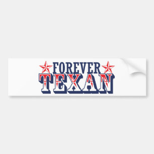 Autocollant De Voiture Pour toujours Texan