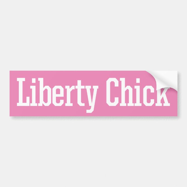 Autocollant De Voiture Poussin de liberté (Devant)