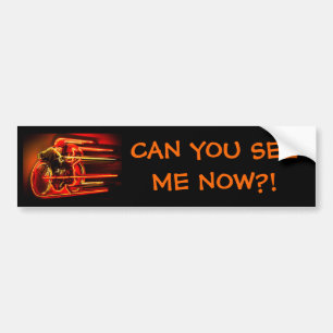 AUTOCOLLANT DE VOITURE POUVEZ VOUS ME VOIR MAINTENANT ? !