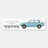 Première voiture Chevrolet Chevette Vette rétro cl