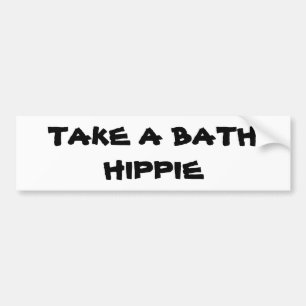 Autocollant De Voiture prenez une hippie de bain