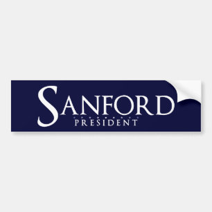 Autocollant De Voiture Président 2012 de Sanford