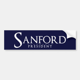 Autocollant De Voiture Président 2012 de Sanford