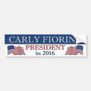 Autocollant De Voiture Président Carly Fiorina en 2016