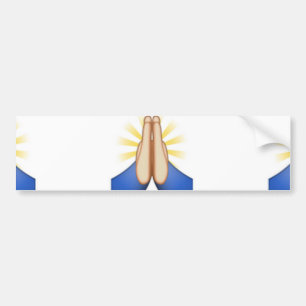 Autocollant De Voiture prier émoji