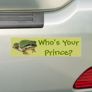 Autocollant De Voiture Prince de grenouille