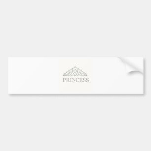 Autocollant De Voiture Princess Crown