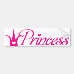 Autocollant De Voiture Princesse adhésif pour pare-chocs