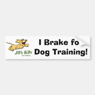 Autocollant De Voiture Pro adhésif pour pare-chocs de formation de chien