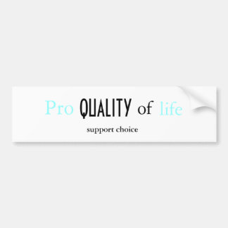Autocollant De Voiture Pro qualité de vie