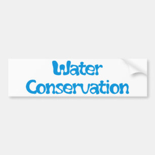 Autocollant De Voiture Produits et conceptions de conservation de l'eau !
