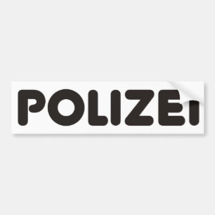 Autocollant De Voiture Produits et conceptions de Polizei !