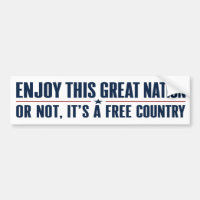 Profitez de cette grande nation drôle patriotique