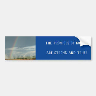 Autocollant De Voiture Promesses de Dieu Sticker Arc-en-ciel