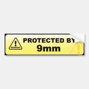 Autocollant De Voiture Protégé de 9mm