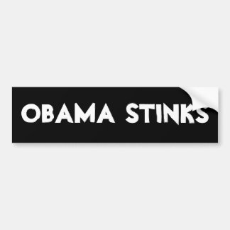 AUTOCOLLANT DE VOITURE PUANTEURS D'OBAMA