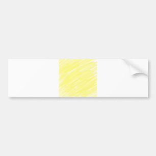 Autocollant De Voiture publicité jaune pastel personnalisée couleur unie