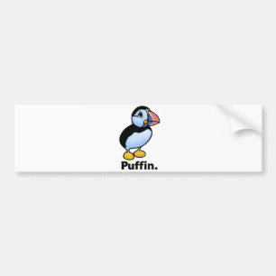 Autocollant De Voiture Puffin. de macareux