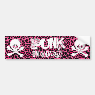 Autocollant De Voiture Punk à bord d'adhésif pour pare-chocs d'empreint