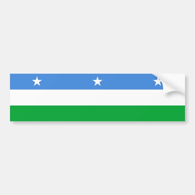 Autocollant De Voiture Puntland, îles Salomon (Devant)
