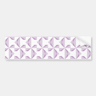Autocollant De Voiture Purple Pinwheels