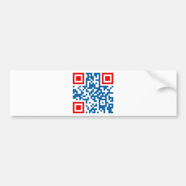 Autocollant De Voiture QR-Code-Hrvatska (Devant)