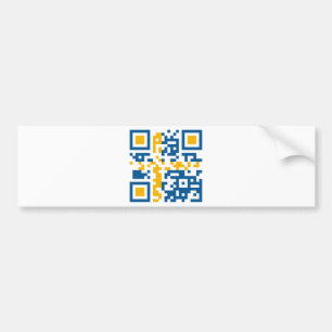 Autocollant De Voiture QR-Code-Sverige
