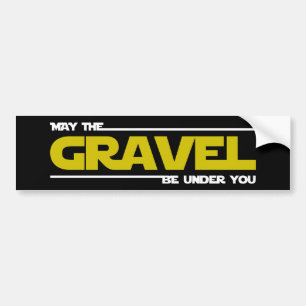 Autocollant De Voiture Que Le Gravel Soit Sous Vous