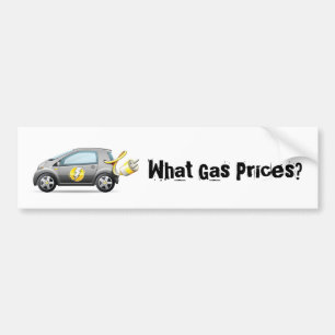 Autocollant De Voiture Quels prix du gaz ? Adhésif pour pare-chocs