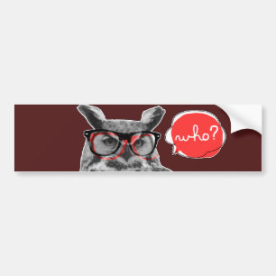 Autocollant De Voiture qui ? adhésif pour pare-chocs