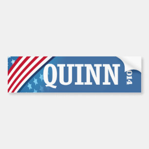 AUTOCOLLANT DE VOITURE QUINN 2014