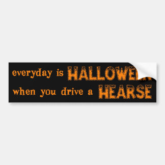 Autocollant De Voiture Quotidien est Halloween