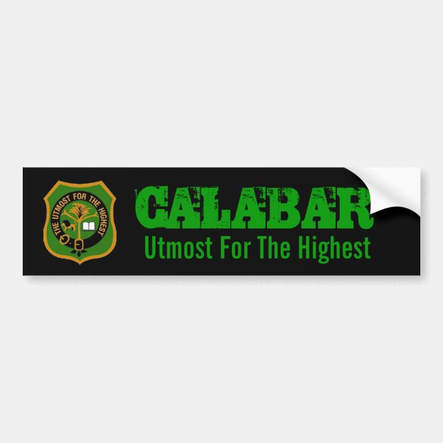 Autocollant De Voiture Rabalac Calabar (Devant)