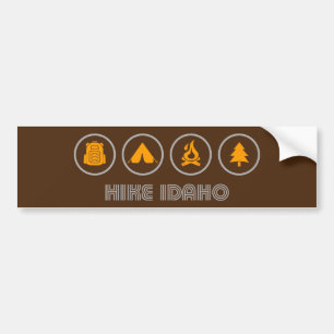 Autocollant De Voiture Randonnée Idaho