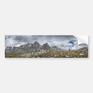 Autocollant De Voiture Randonneur sous les MInarets - Sierra
